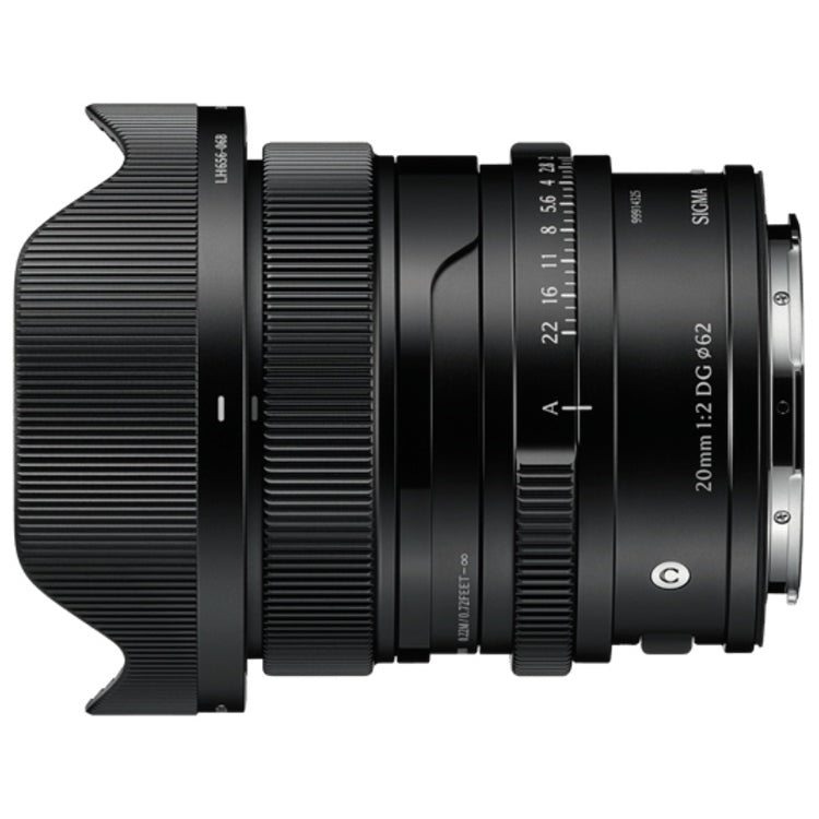 SIGMA 20mm f/2 DG Contemporáneo montura L - Negro