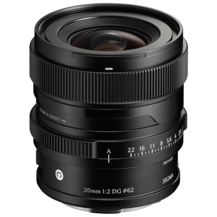 SIGMA 20mm f/2 DG Contemporáneo montura L - Negro