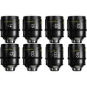 DZOFilm Arles 14/21/25/35/50/75/100/135mm FF/VV Prime Cine Objetivo montura PL (metro)