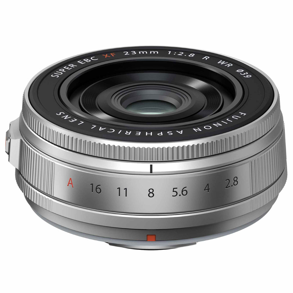 Fujifilm XF 23mm f/2.8 R WR plata