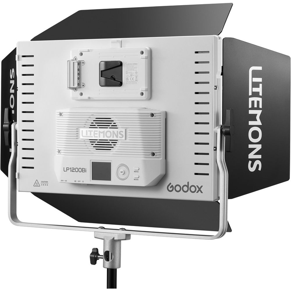 Godox Litemons LP1200Bi Bi color Luz LED Panel Kit de 3 luces