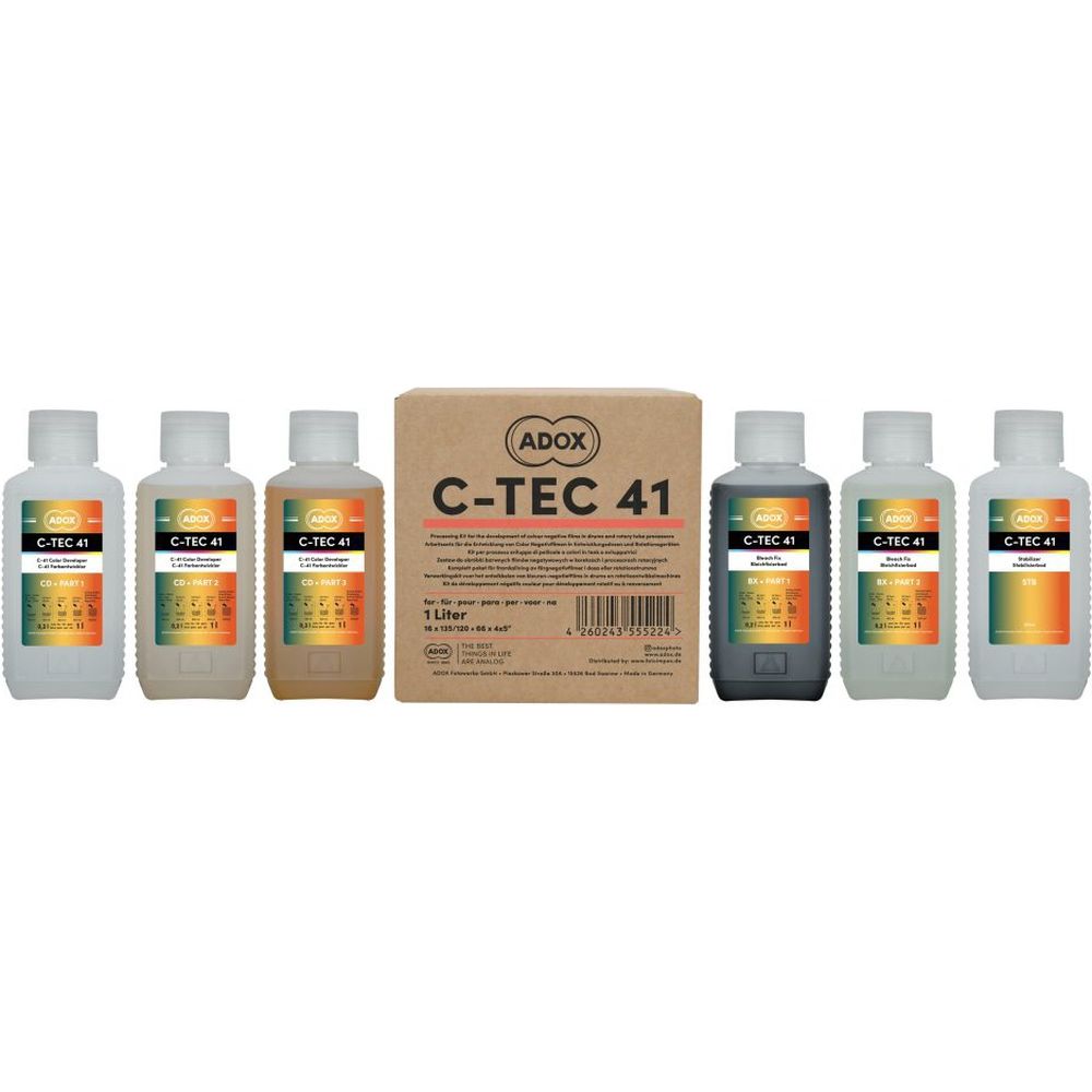 Adox C-Tec C-41 negative kit rapid for 12-16 films