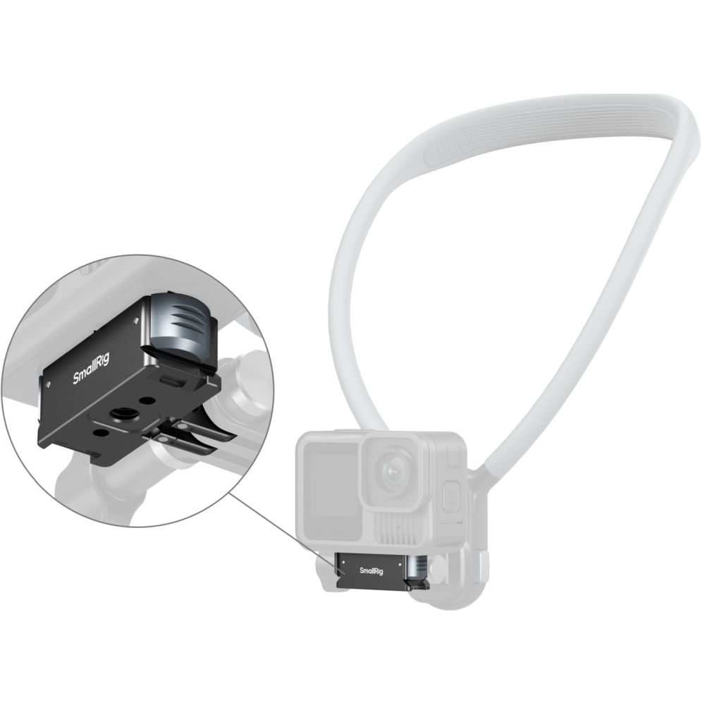 Adaptador de montaje de liberación rápida SmallRig 5437 para GoPro Hero Negro