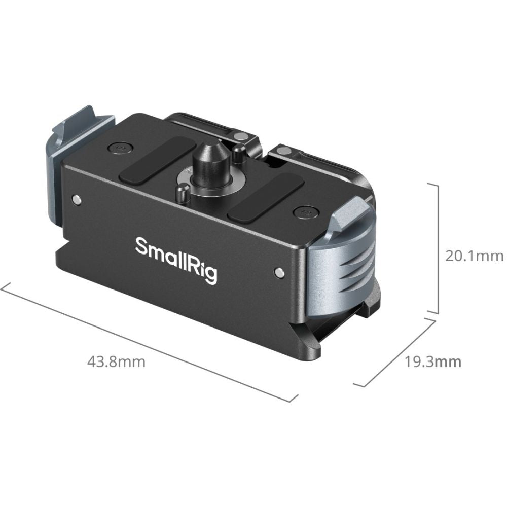 Adaptador de montaje de liberación rápida SmallRig 5437 para GoPro Hero Negro