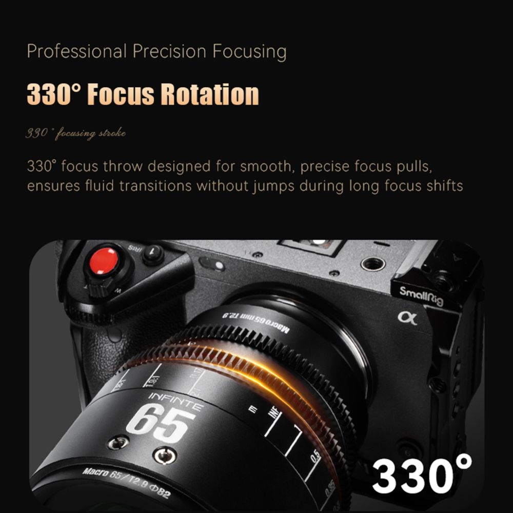 7artisans 65mm T2.9 Nikon Z-mount black