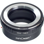 Adaptador de lente K&F M42 - Montura E de Sony