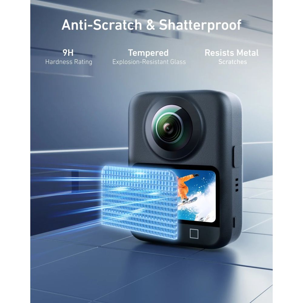 Protector de pantalla Telesin de vidrio templado para DJI Osmo 360