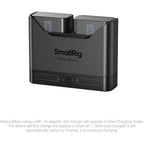 Cargador de batería para cámara SmallRig 5493 para NP-FW50