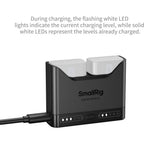 Cargador de batería para cámara SmallRig 5493 para NP-FW50