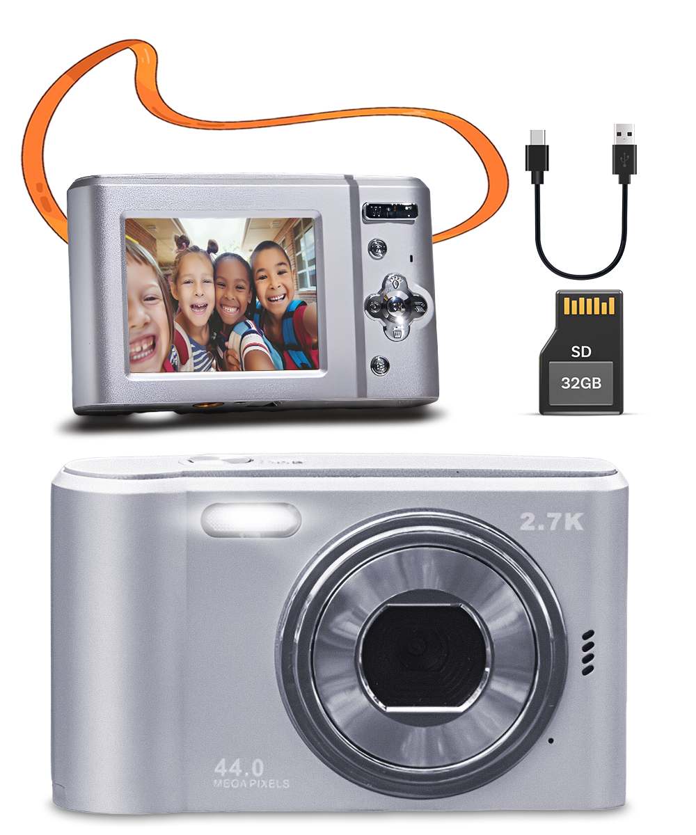 Pora&Co Digital Camera Silver