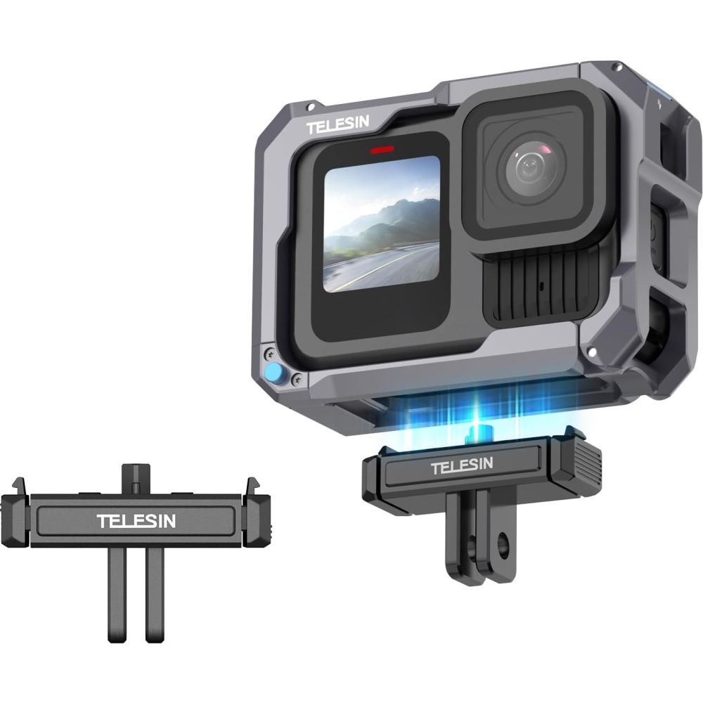 Montura magnética de plástico Telesin Latch para GoPro Hero 13