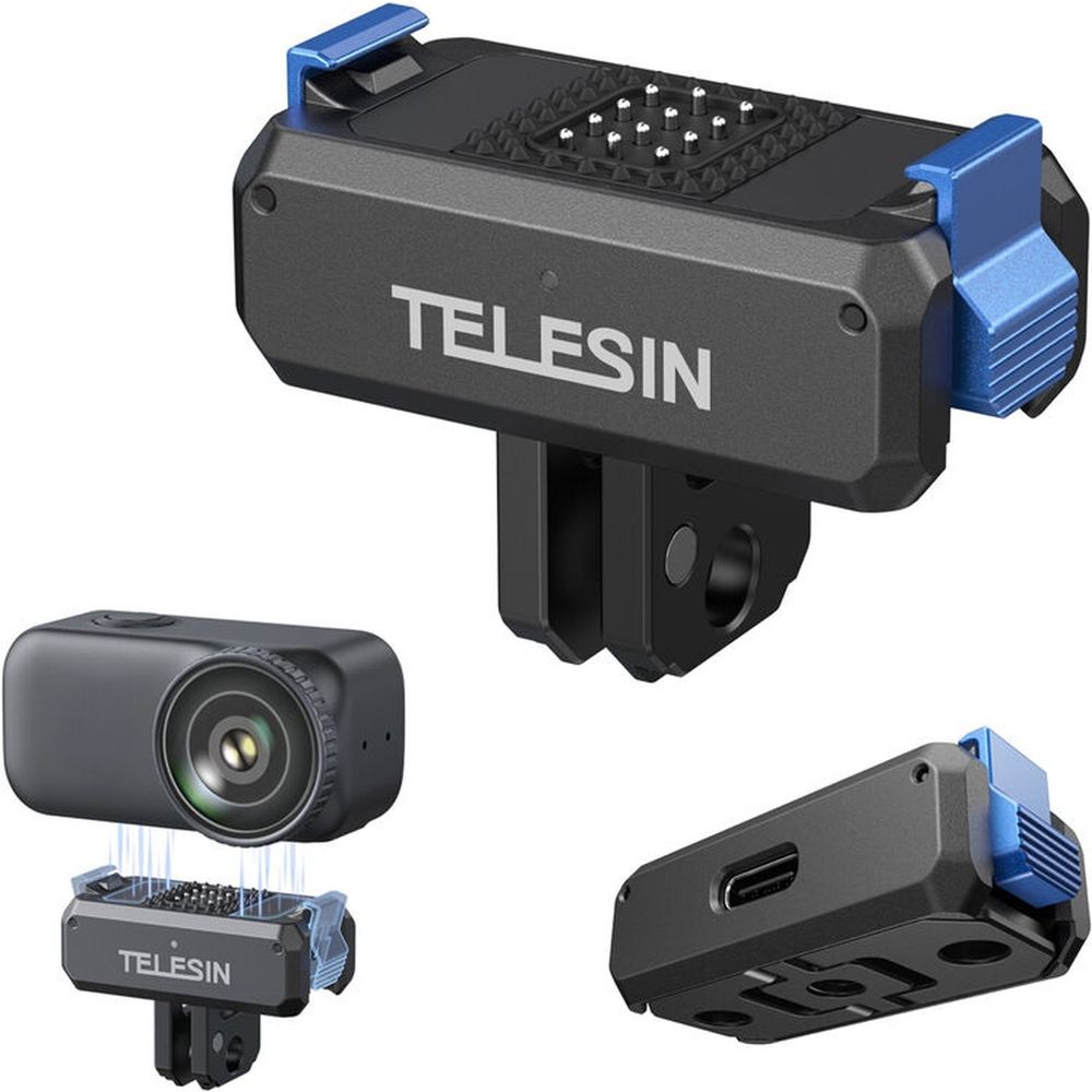 Telesin 3-in-1 Charging Mount Quick-Release - DJI Osmo Nano
