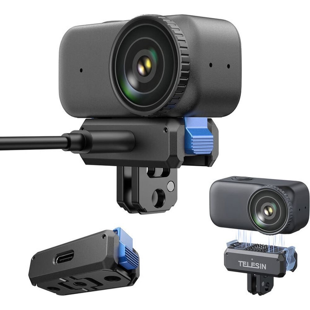 Telesin 3-in-1 Charging Mount Quick-Release - DJI Osmo Nano