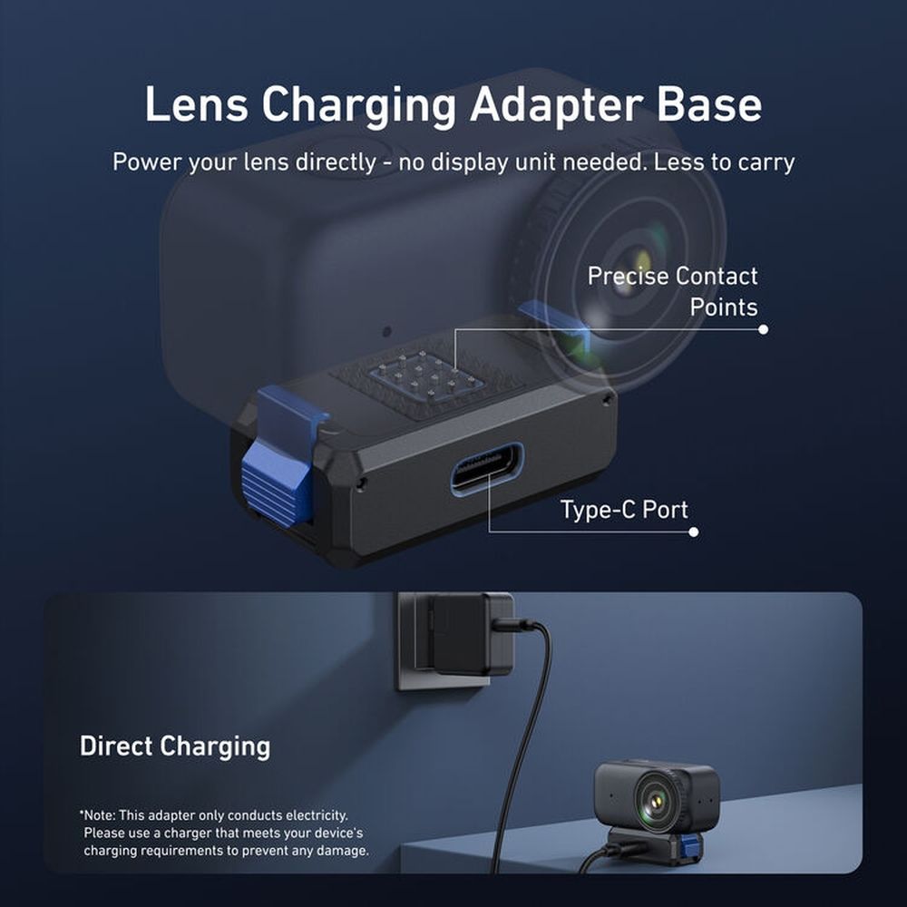 Telesin 3-in-1 Charging Mount Quick-Release - DJI Osmo Nano