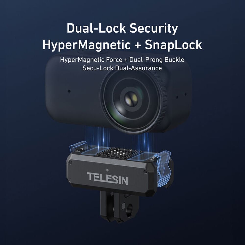 Telesin 3-in-1 Charging Mount Quick-Release - DJI Osmo Nano