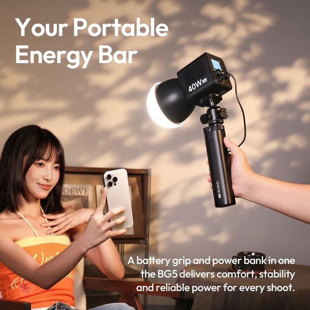Ulanzi BG5 100W Powerbank Grip 25.000 mAh