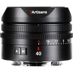 7Artisans AF 40mm f/2.5 Sony E-montura Negro