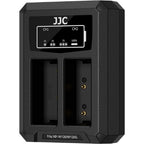 JJC Fuji DCH-W126TC USB-C Dual Battery Charger (for Fuji NP-W126 battery)