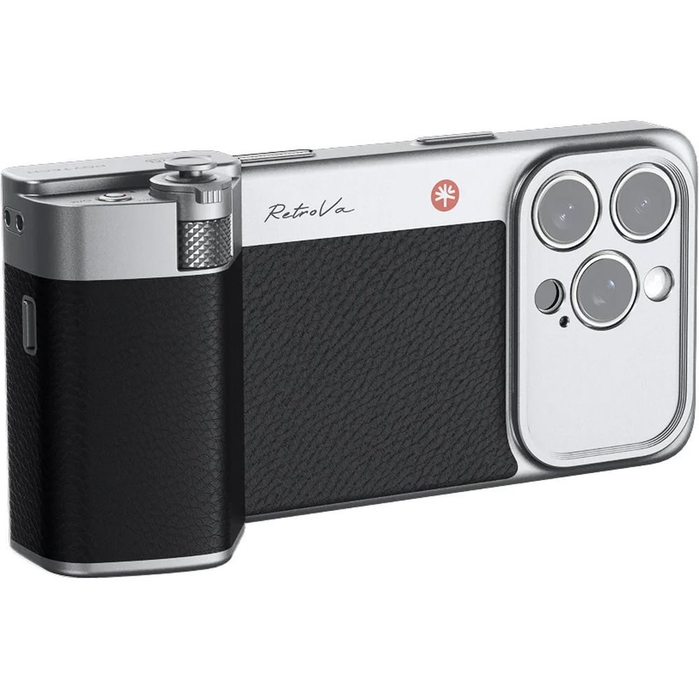 PGYTech Retrova Kit de agarre (negro grafito - iPhone 16 Pro)