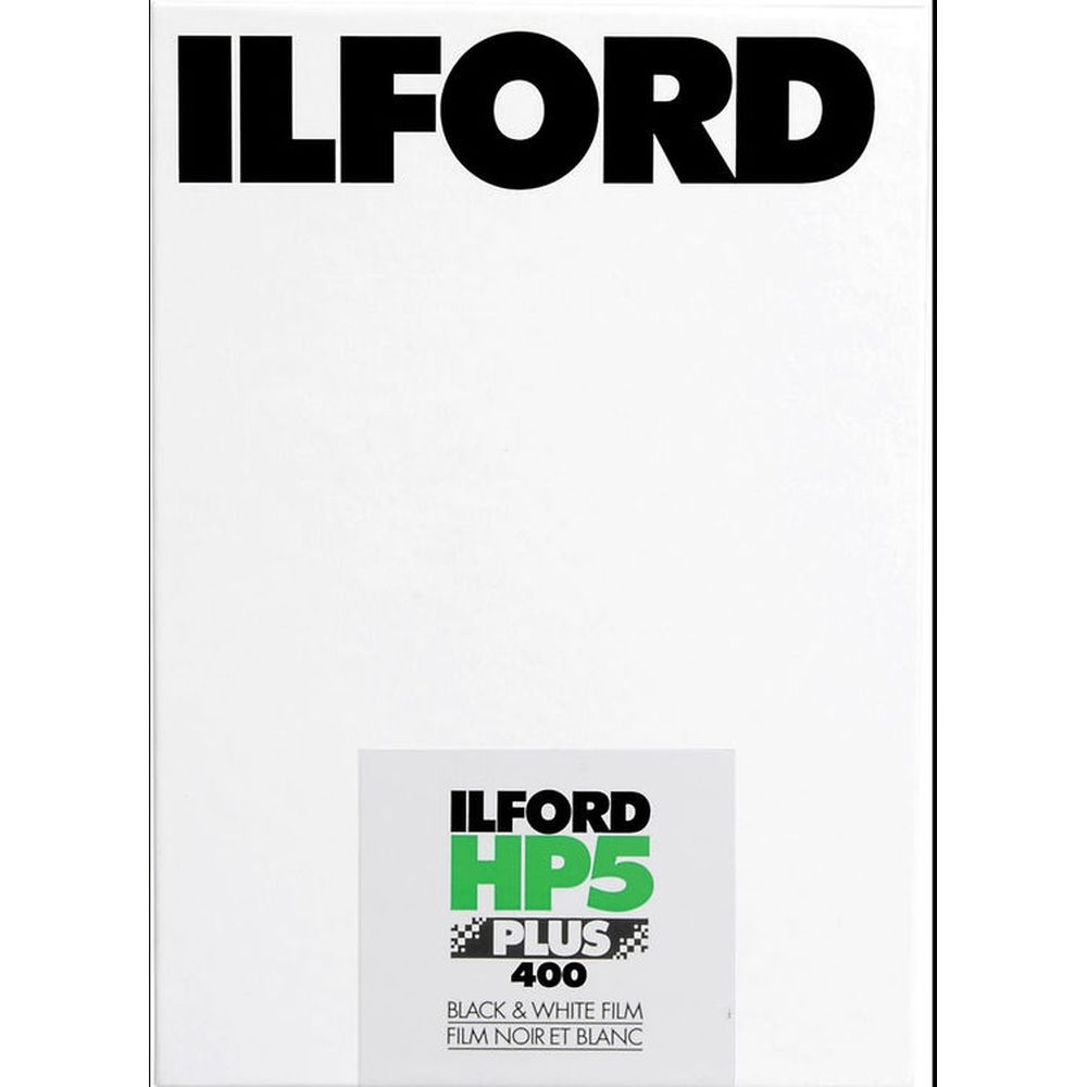 Ilford HP5 plus 4x5 100 sheets of film