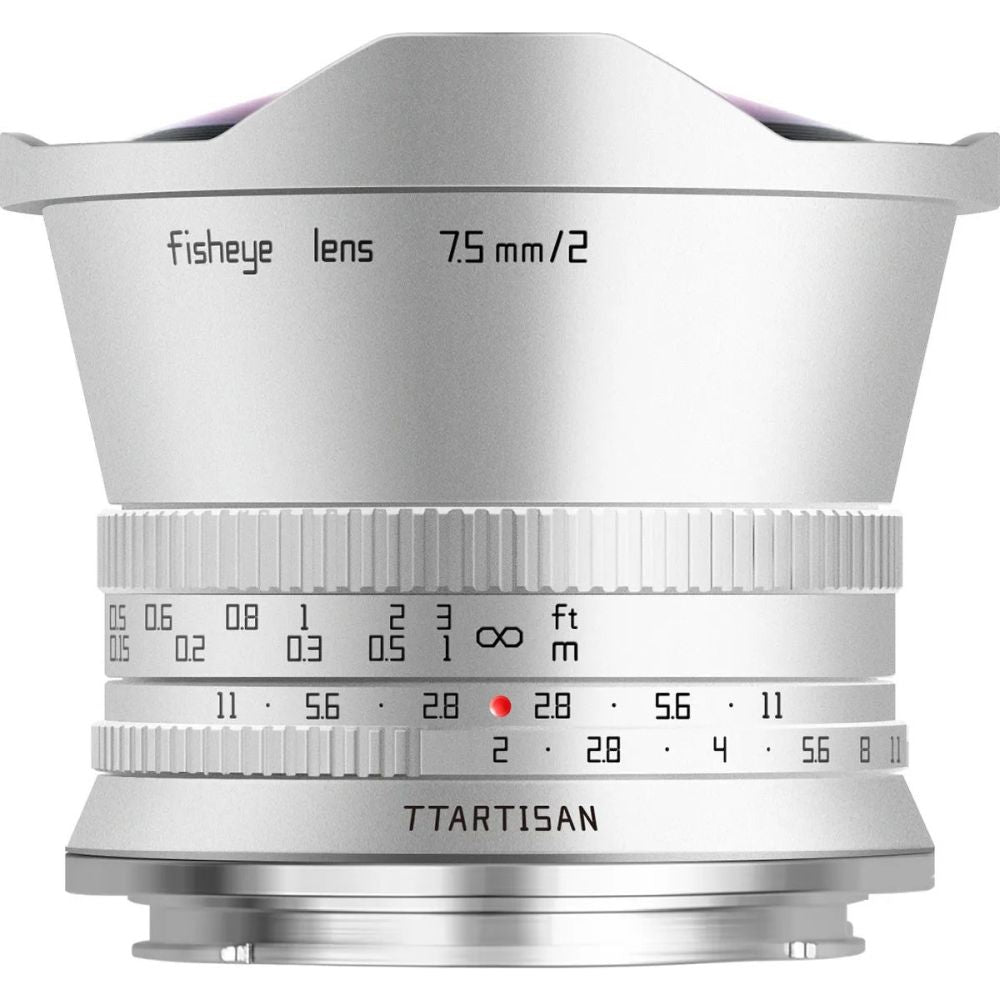 TTArtisans APS-C 7.5mm f/2.0 Nikon Z-montura plata