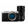 Panasonic Lumix S9 Cuerpo plateado/negro + Lumix S 70-300mm f/4.5-5.6 Macro OIS