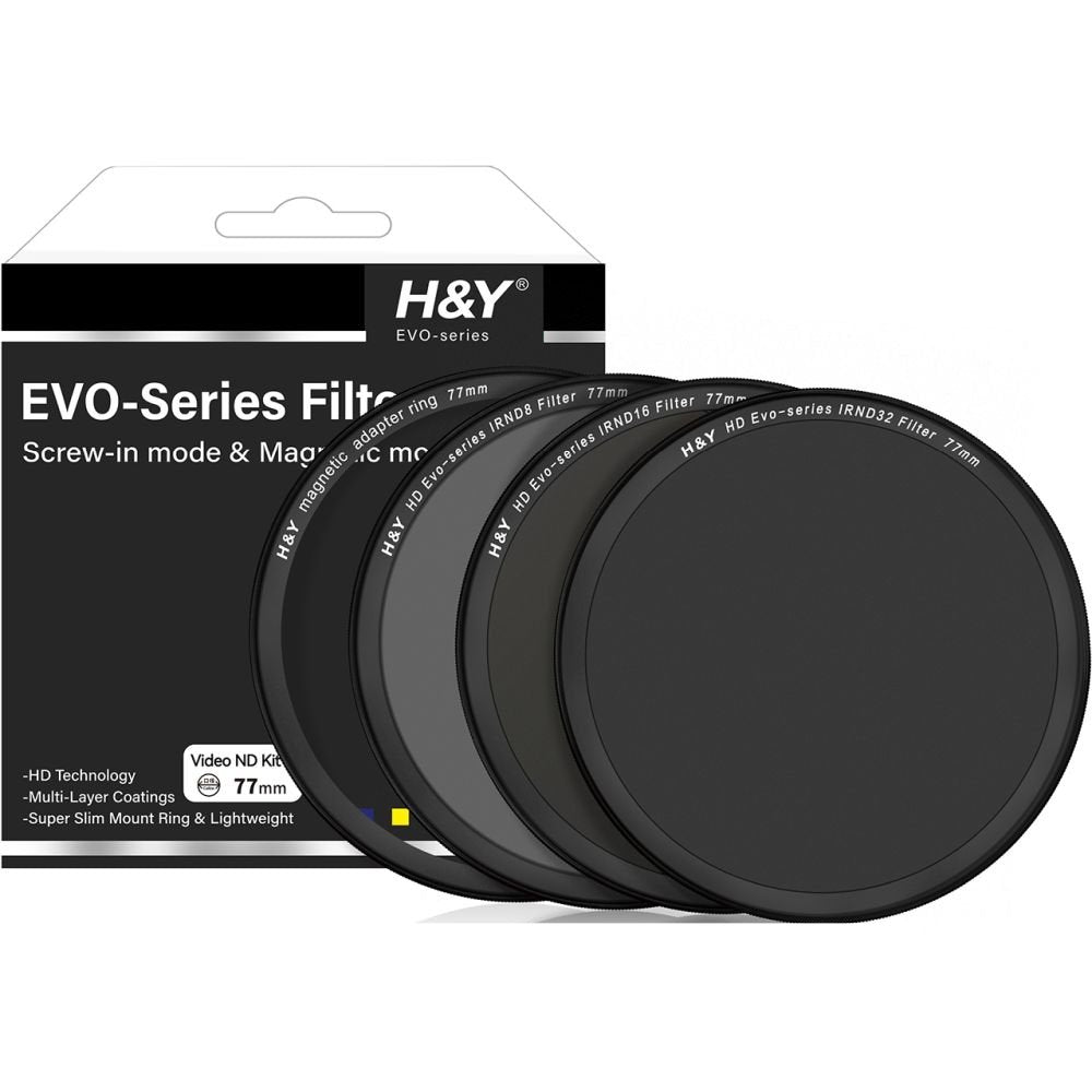 Kit de filtros de vídeo H&Y HD EVO ND de 72mm