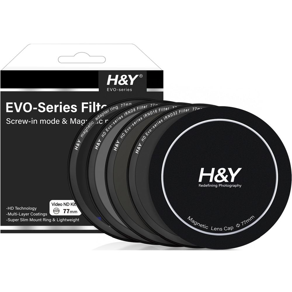 Kit de filtros de vídeo H&Y HD EVO ND de 72mm