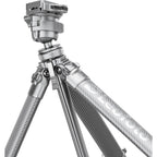 Leofoto AZ-204C+MBH-30 Trípode ultracompacto de la serie Azure, color plata
