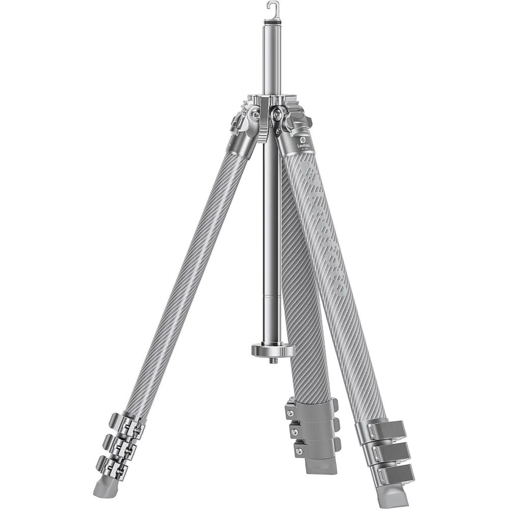 Leofoto AZ-204C+MBH-30 Trípode ultracompacto de la serie Azure, color plata