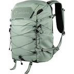 Mochila Leofoto Outdoor Series de 25 litros con inserto grande, color verde.