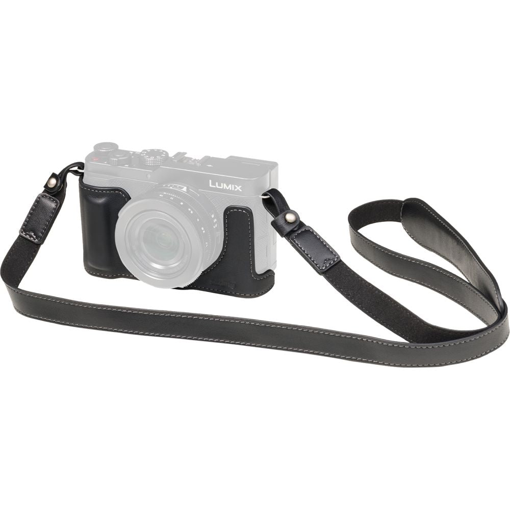 SmallRig 6274 Kit de funda de cuero para Panasonic LUMIX L10, color negro