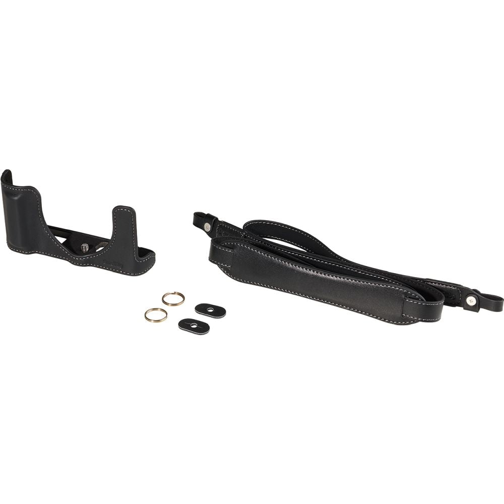 SmallRig 6274 Kit de funda de cuero para Panasonic LUMIX L10, color negro