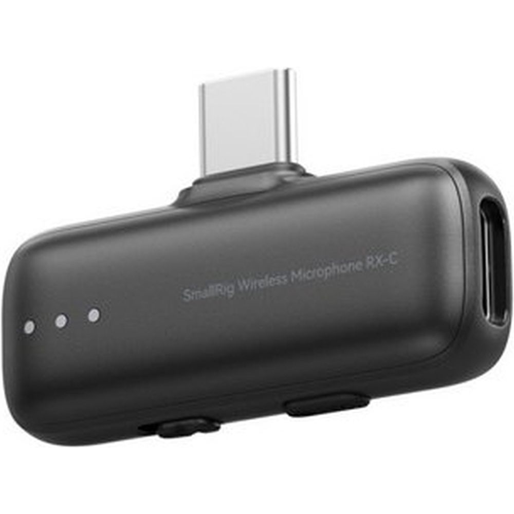 SmallRig 6526 S 70 Wireless Microphone with Multi-Device Compatibility, Black