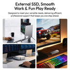 Caja SSD Ulanzi DT580 de 80 Gbps M.2 NVMe