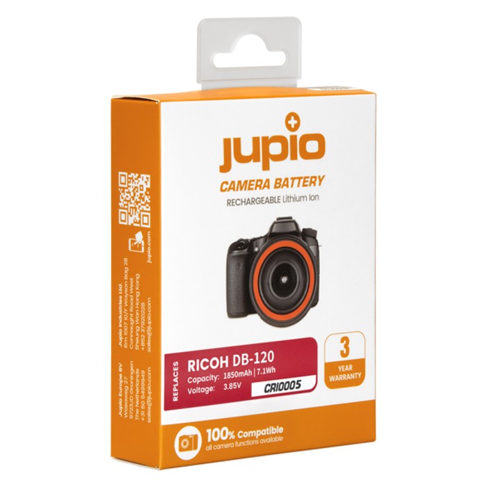 Jupio Ricoh DB-120 1850mAh