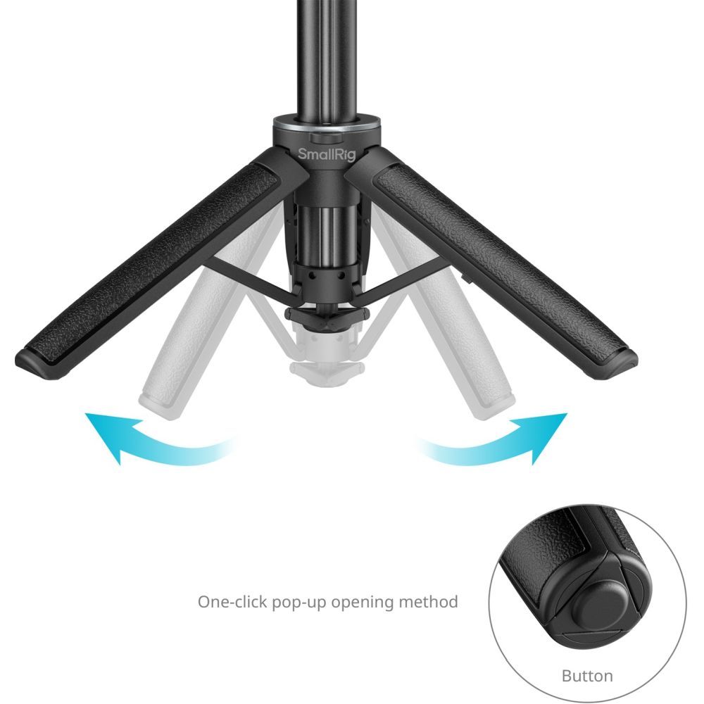 SmallRig 6151 Soporte para palo selfie para Insta360 X5 / Ace Pro / Ace Pro 2