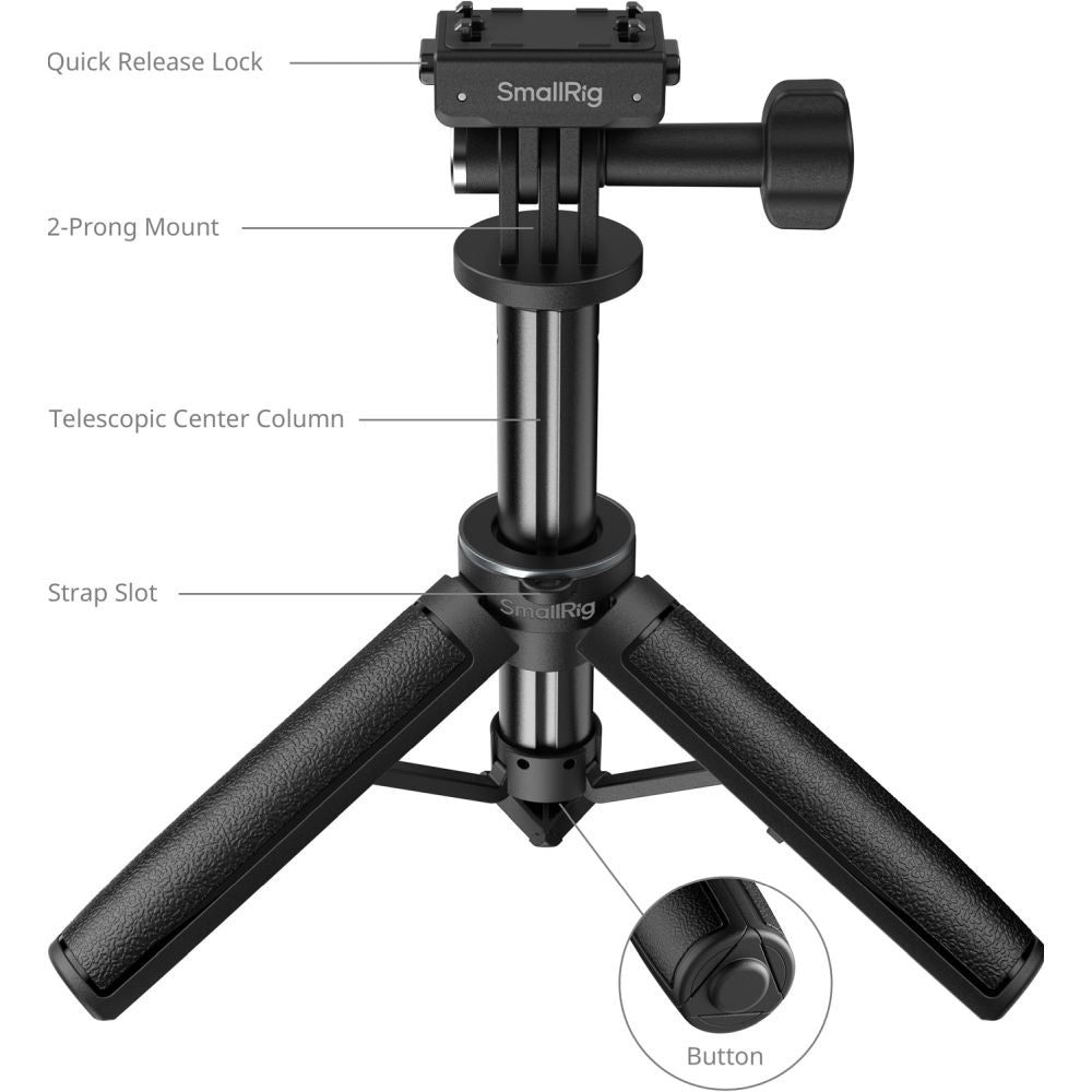 SmallRig 6151 Soporte para palo selfie para Insta360 X5 / Ace Pro / Ace Pro 2