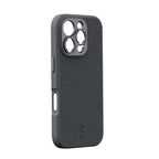 ShiftCam iPhone 16 Pro Case Dark Grey Fabric + LensUltra 1,33x Anamorphic