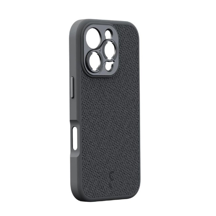 ShiftCam iPhone 16 Pro Case Dark Grey Fabric + LensUltra 1,55x Anamorphic
