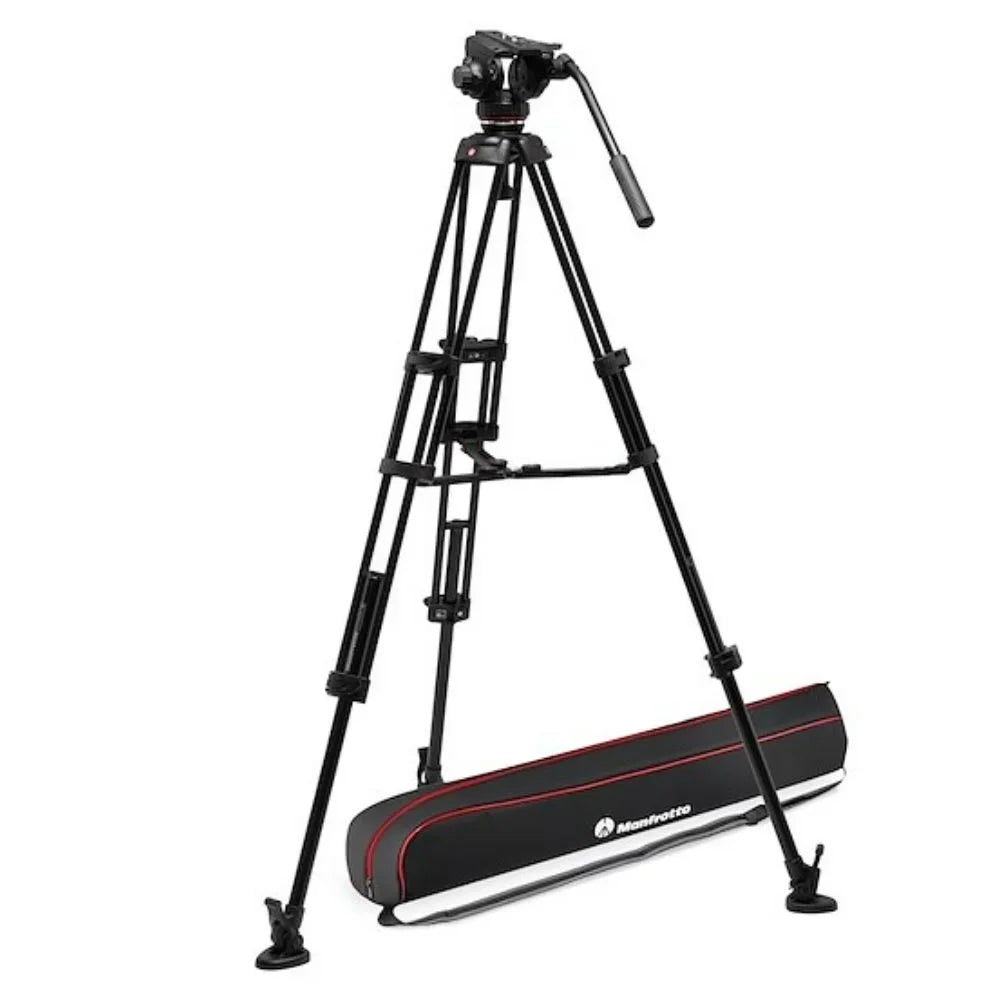 Manfrotto MVK502XTWINMA Pro Twin Leg VD System Alu + 502X Fluid Video Rótula