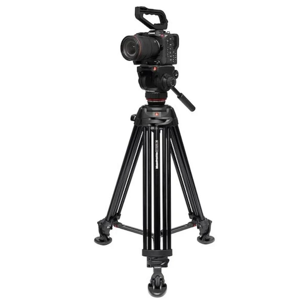 Manfrotto MVK502XTWINMA Pro Twin Leg VD System Alu + 502X Fluid Video Rótula