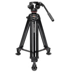 Manfrotto MVK502XTWINMA Pro Twin Leg VD System Alu + 502X Fluid Video Rótula