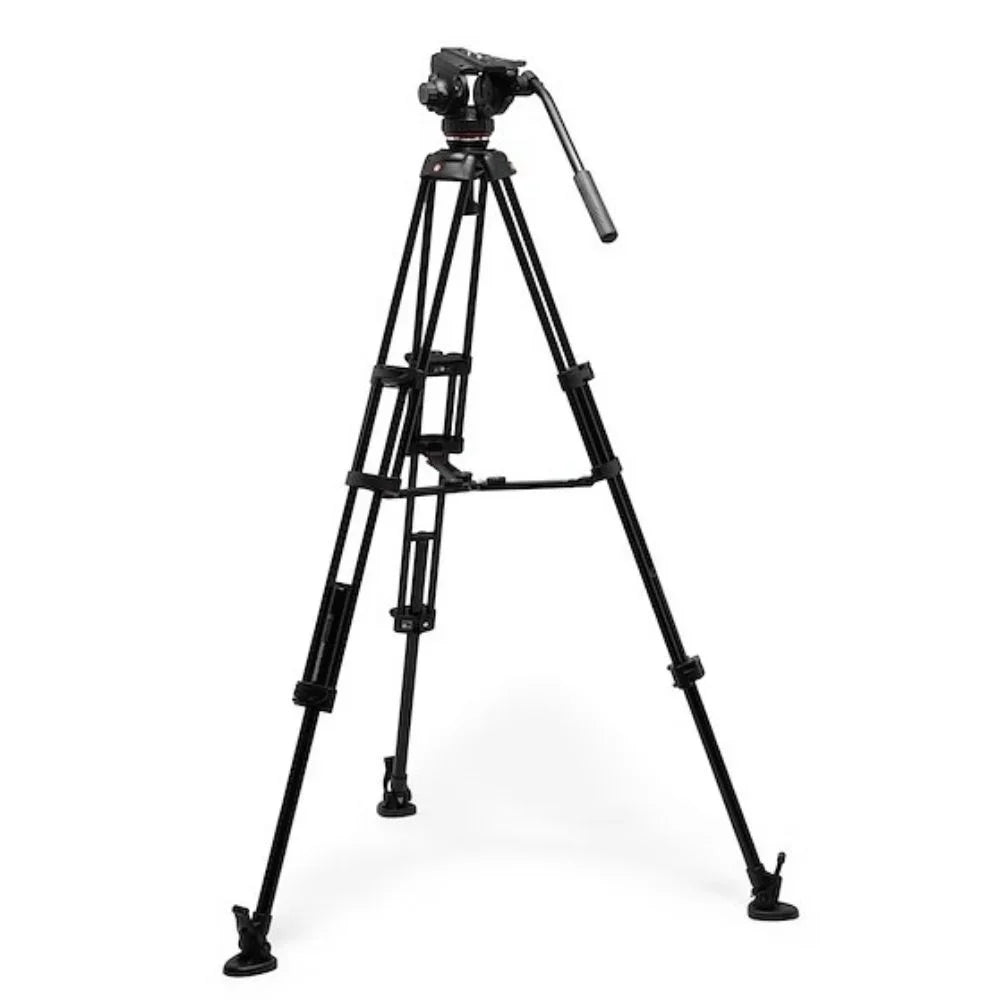 Manfrotto MVK502XTWINMA Pro Twin Leg VD System Alu + 502X Fluid Video Rótula