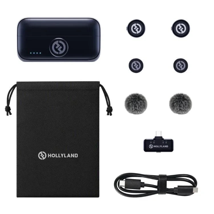 Hollyland LARK M3 Combo 2TX + 1RX USB-C, Space Gray