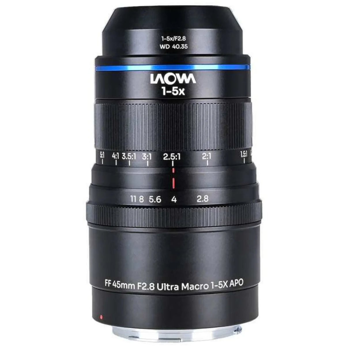 Laowa Aksen 45mm f/2.8 1-5X Ultra Macro APO - MFT