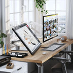 Monitor Táctil Alogic Clarity Fold Touch 27" 4K con Webcam y USB-C Power Delivery