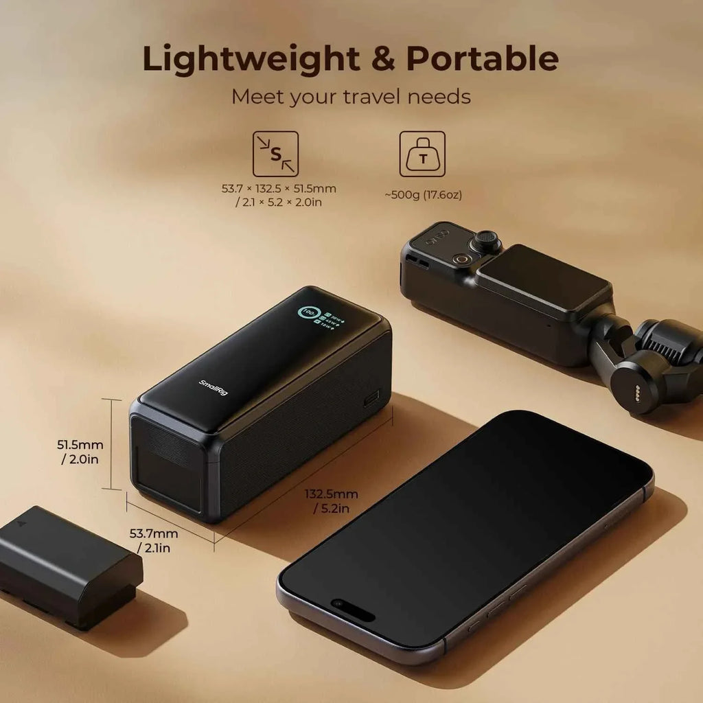 SmallRig 6108 Nano72 Power Bank with V-mount