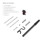 SmallRig 6397 Monopod with Triple Ground Spikes and Ball Head