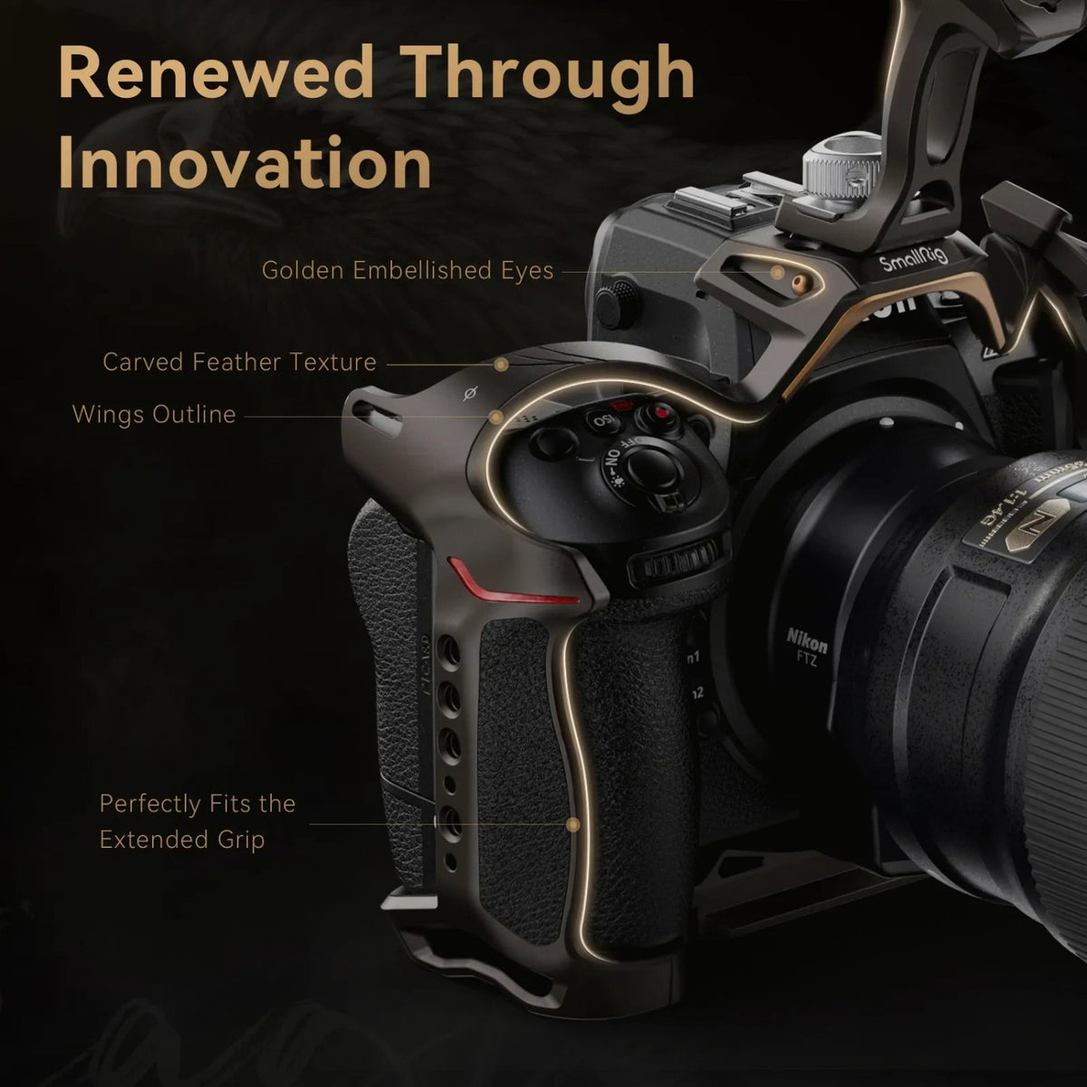 SmallRig 4317B “Night Eagle” Cage Kit for Nikon Z8